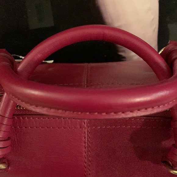 DESIGNER SEE Chloe, Fuchsia Color, Gold Hardware - Picture 9 of 11